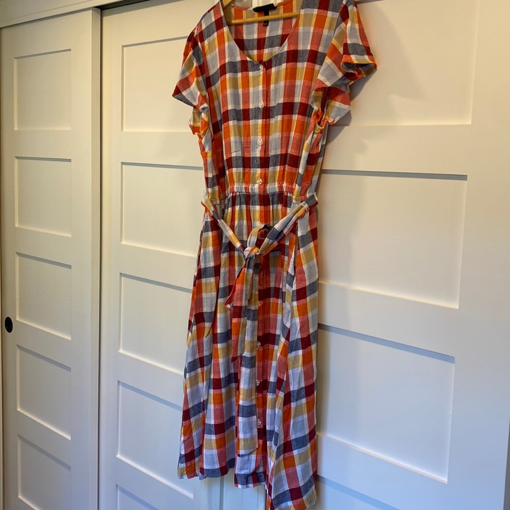 Lane Bryant Button Front Dress Size 18.